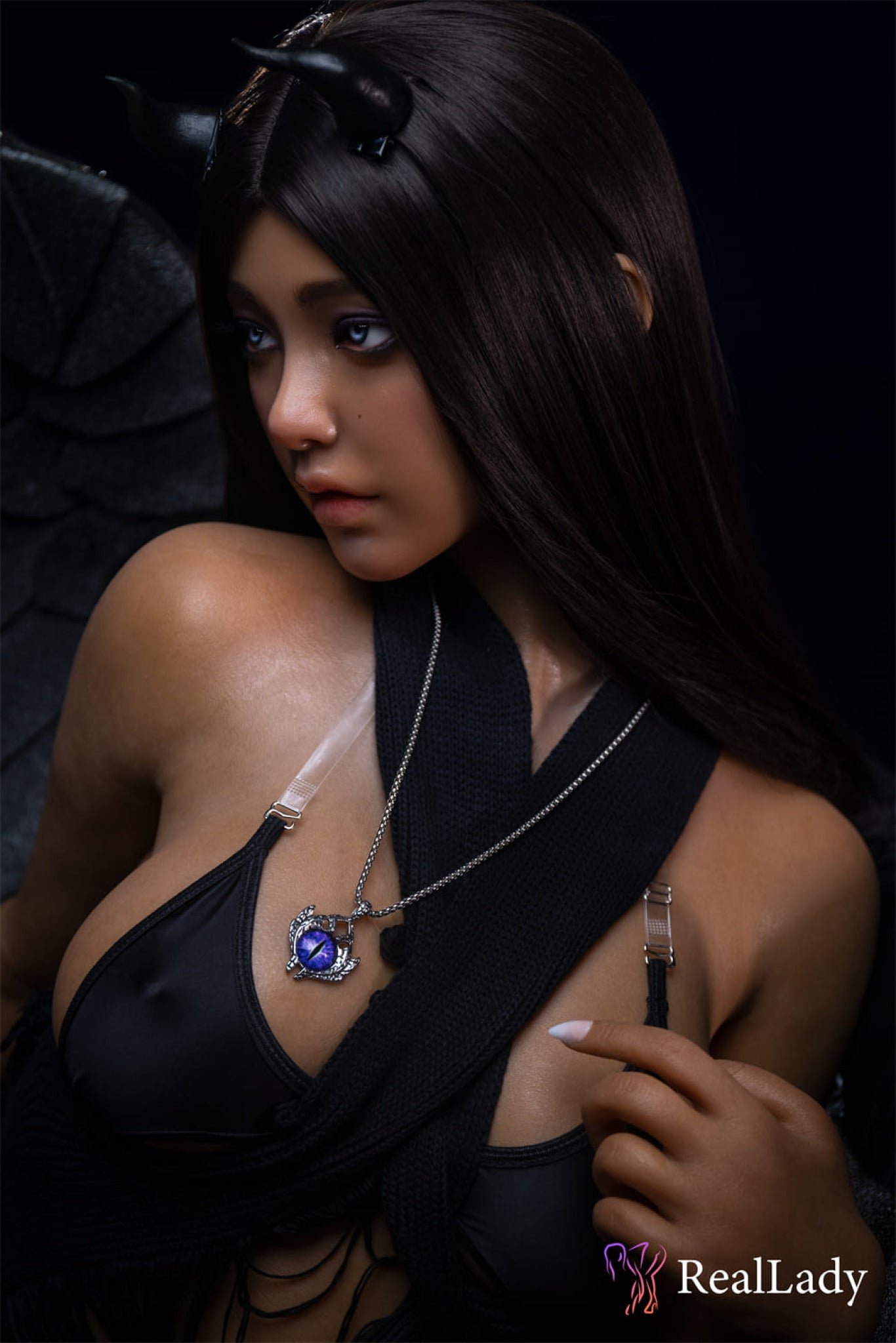 Eileen Demon Premium Lifelike Full Silicone Love Doll - Real-Lady® - Image 17