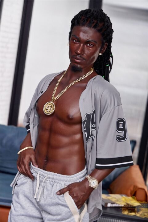 Bill Ebony Silicone Male Sex Doll - IronTech Doll®
