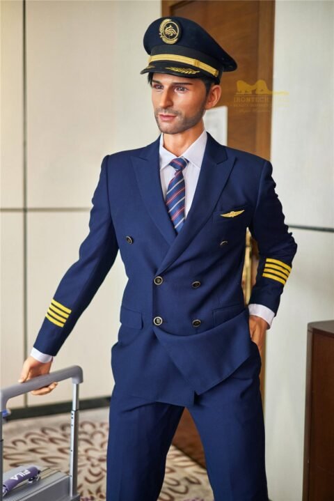 George Pilot Silicone Male Sex Doll - IronTech Doll®