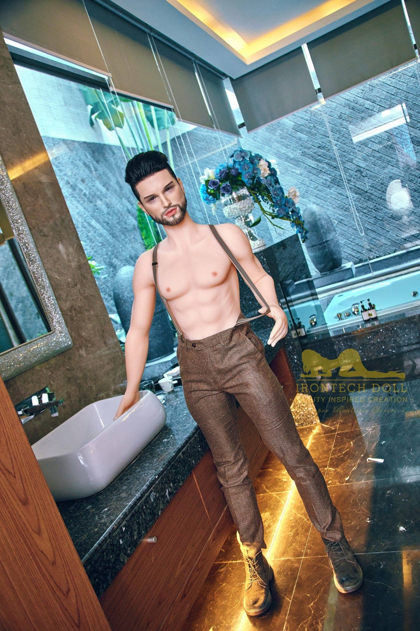 Kevin Hybrid Male Sex Doll - Iron Tech Doll - Image 29