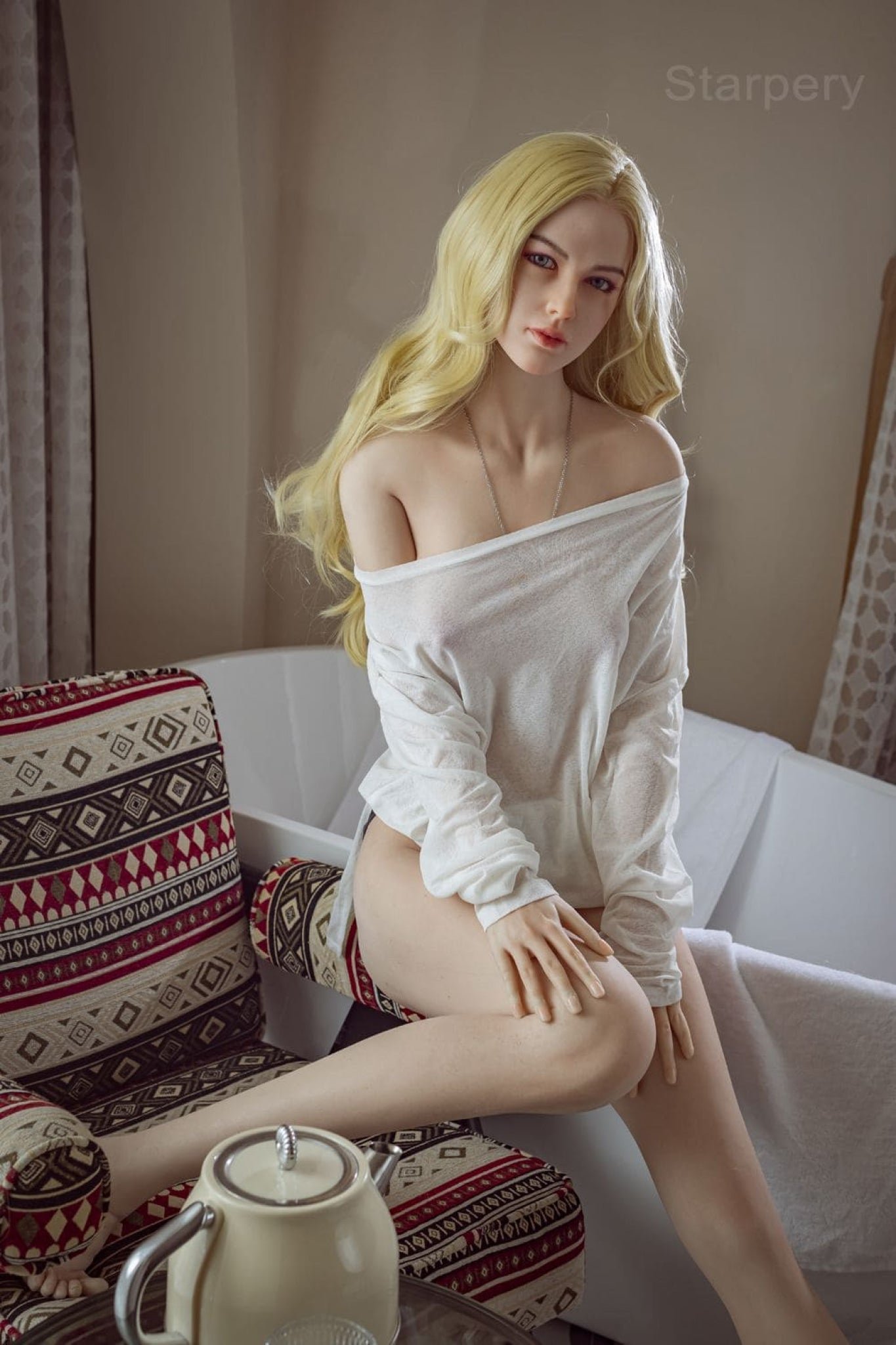 Lubby Blonde Realistic TPE Sex Doll - Starpery® - Image 12