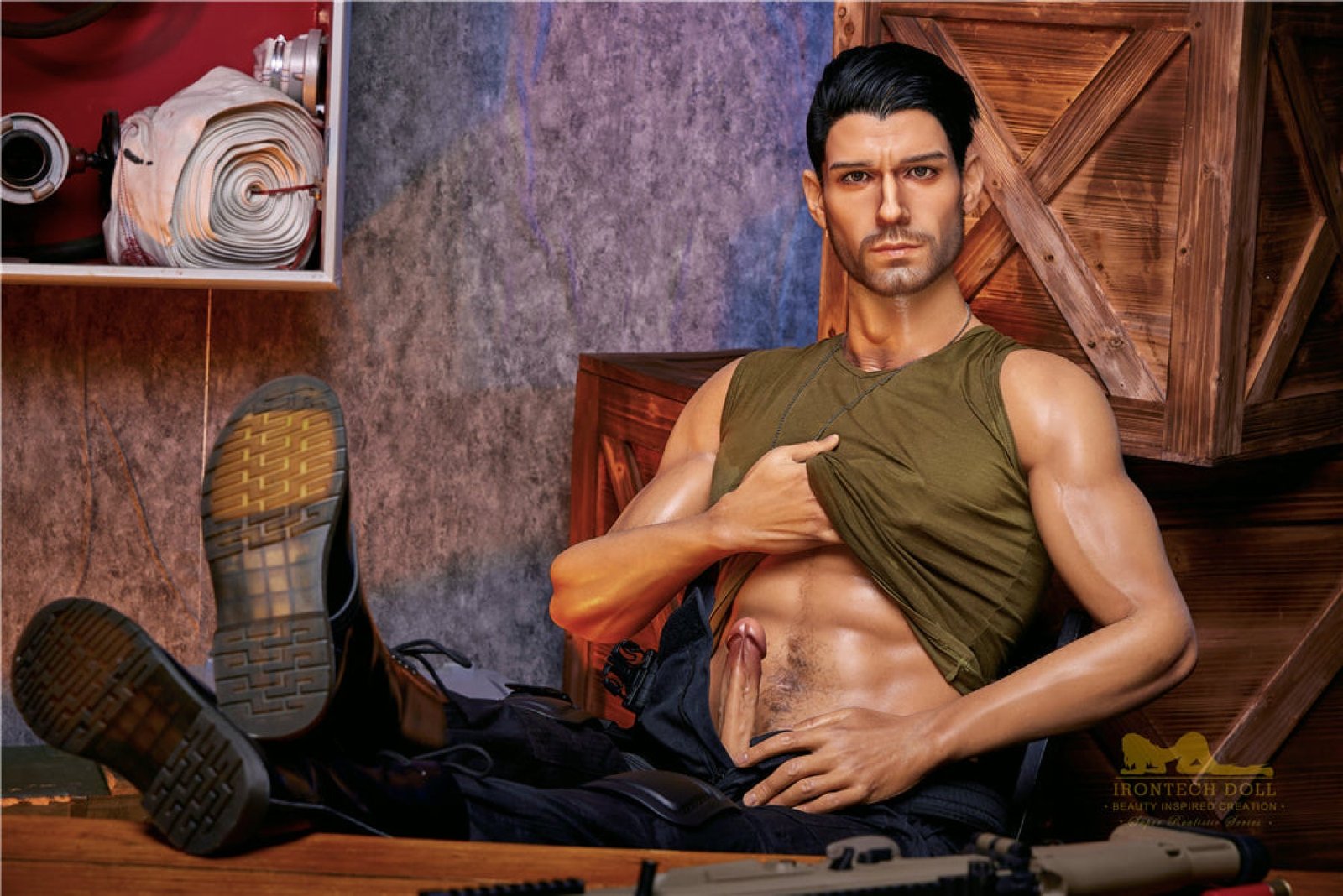 Thomas Soldier Silicone Male Sex Doll - IronTech Doll® - Image 19