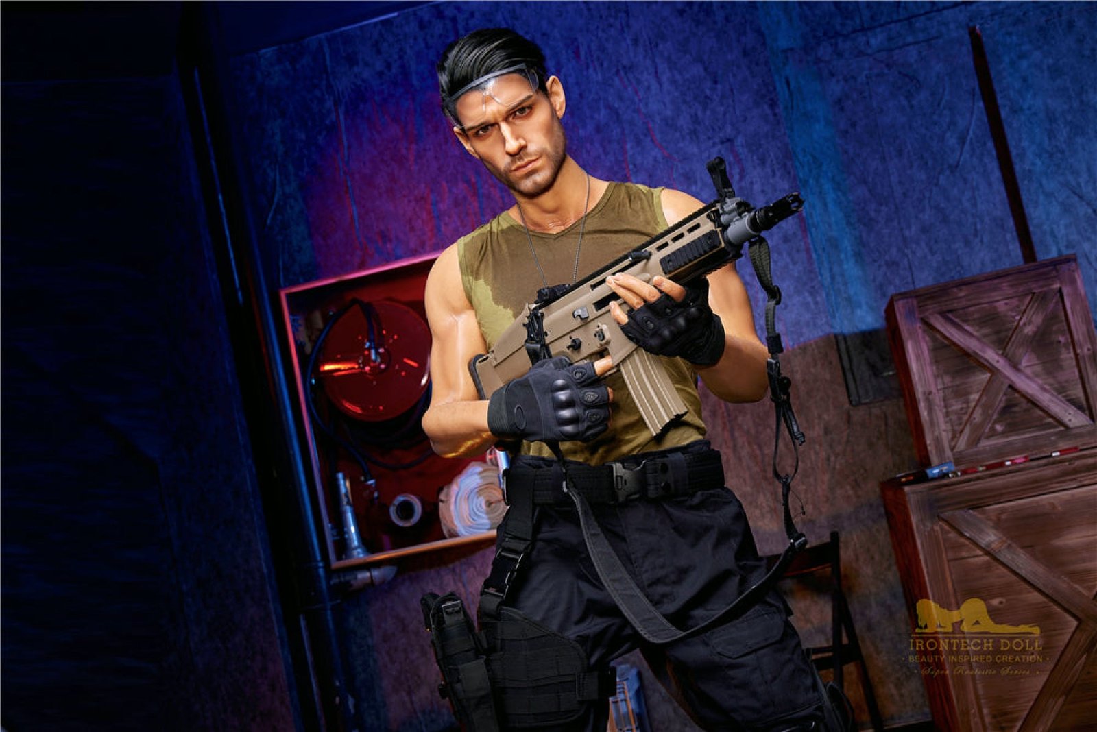 Thomas Soldier Silicone Male Sex Doll - IronTech Doll® - Image 4