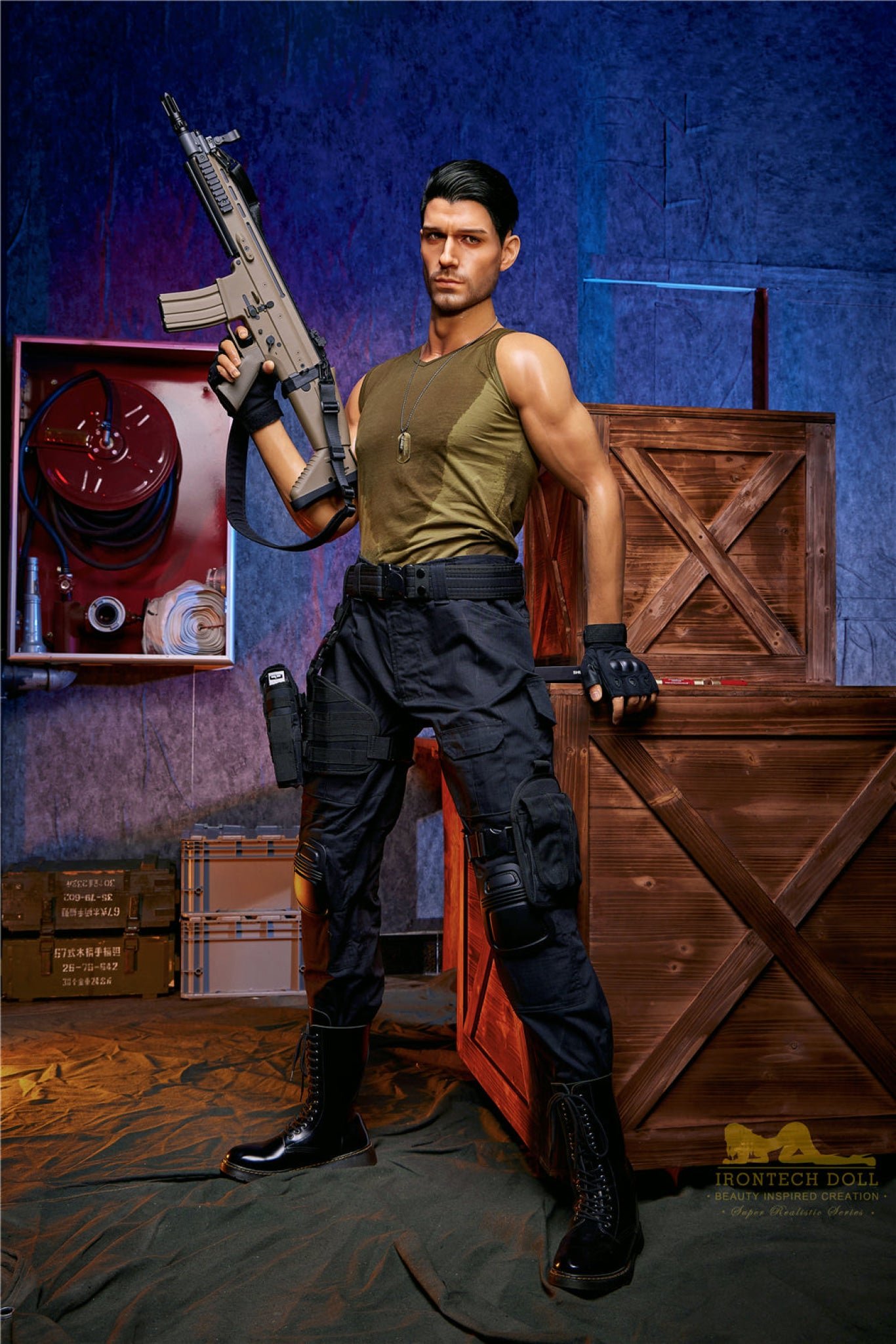 Thomas Soldier Silicone Male Sex Doll - IronTech Doll® - Image 7