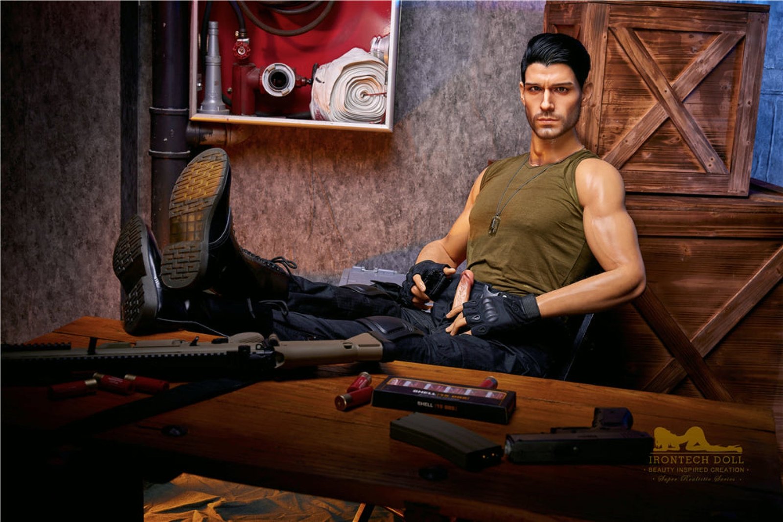 Thomas Soldier Silicone Male Sex Doll - IronTech Doll® - Image 22