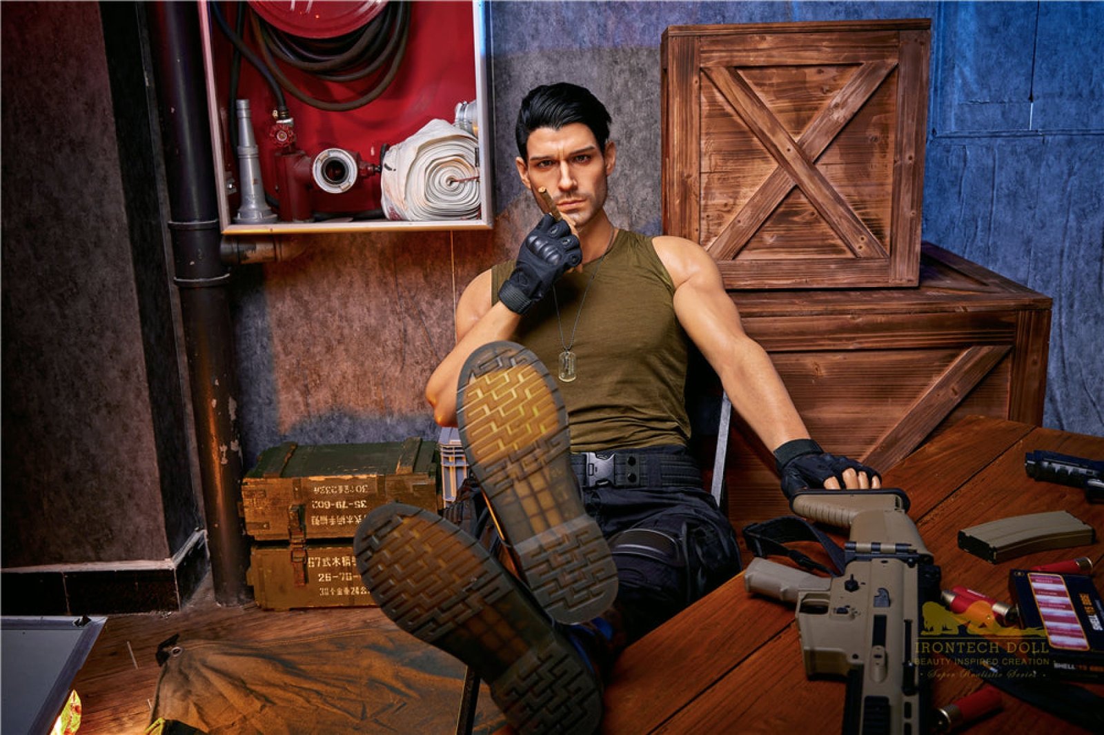 Thomas Soldier Silicone Male Sex Doll - IronTech Doll® - Image 21