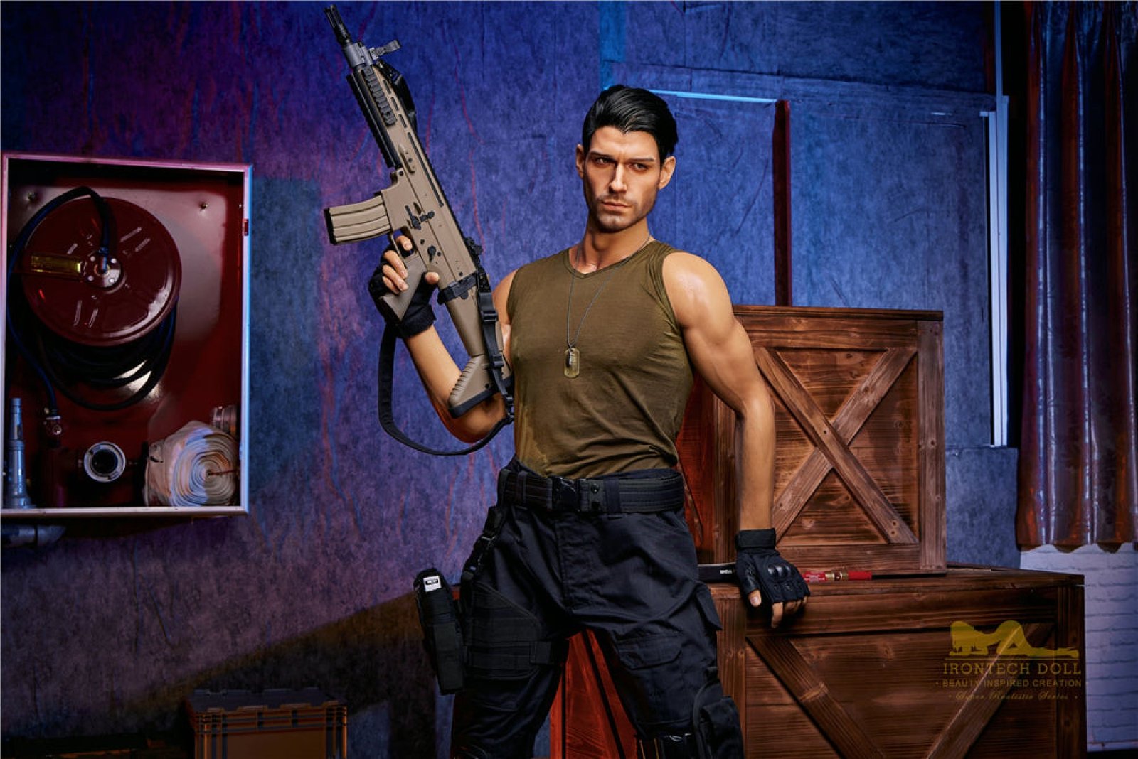 Thomas Soldier Silicone Male Sex Doll - IronTech Doll® - Image 11