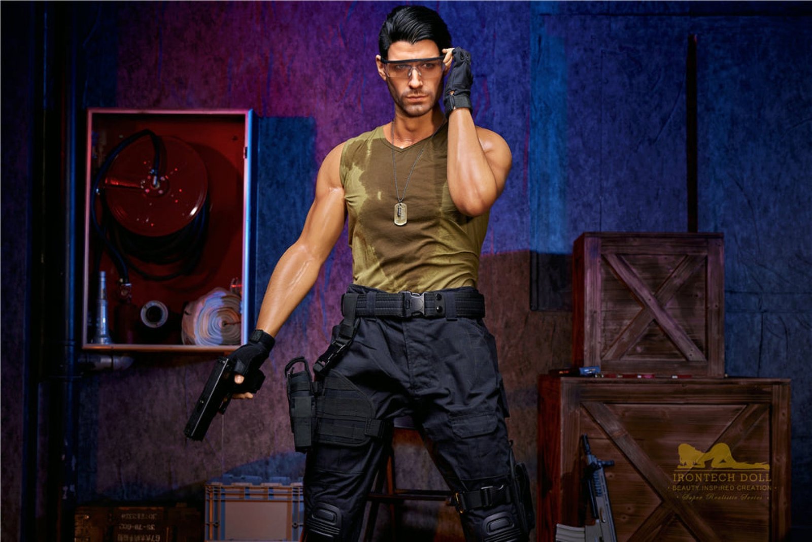 Thomas Soldier Silicone Male Sex Doll - IronTech Doll® - Image 2