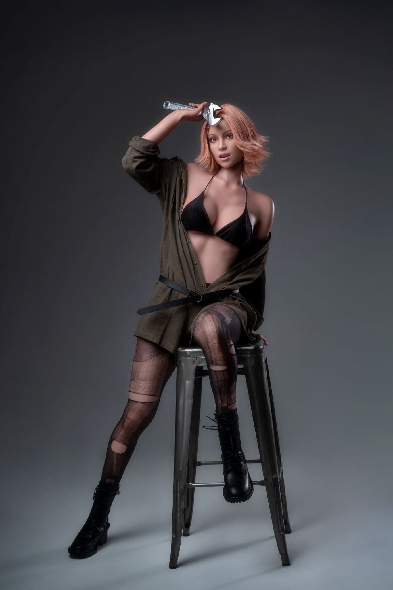 Valerie Red Head Premium Silicone Sex Doll - Movable Jaw - Zelex Inspiration Series - Image 11