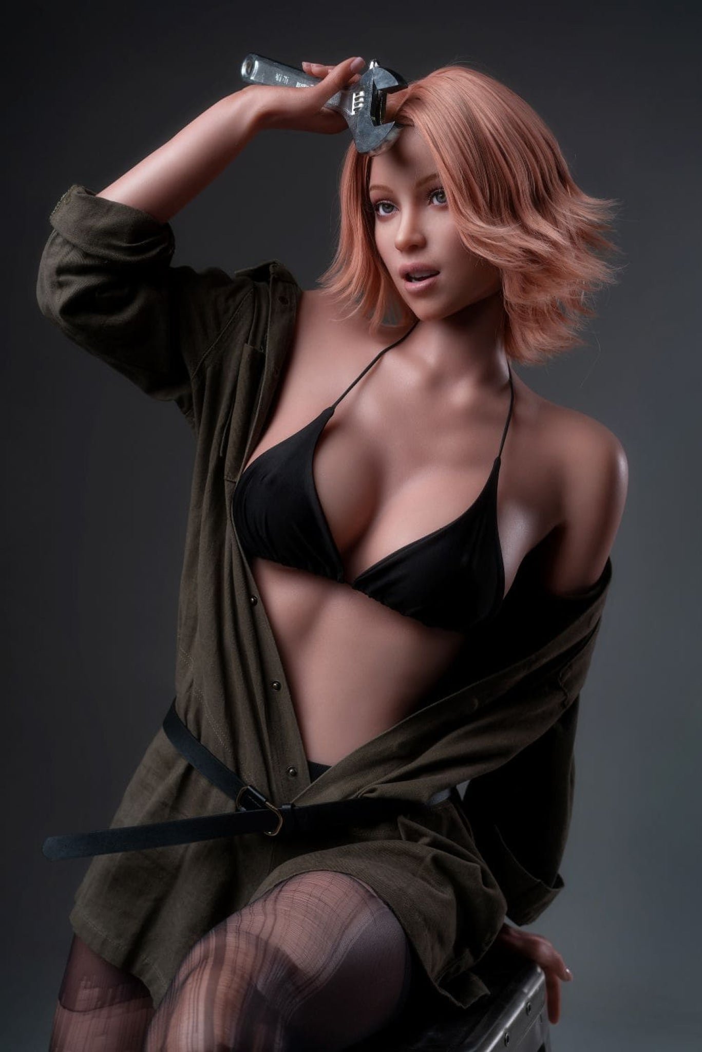 Valerie Red Head Premium Silicone Sex Doll - Movable Jaw - Zelex Inspiration Series - Image 9